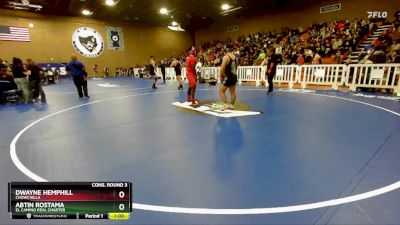 190 lbs Cons. Round 3 - Dwayne Hemphill, Chowchilla vs Abtin Rostama, El Camino Real Charter