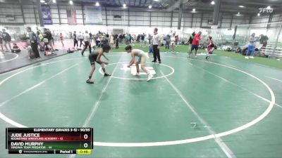 90/95 1st Place Match - Jude Justice, Roundtree Wrestling Academy vs David Murphy, Virginia Team Predator