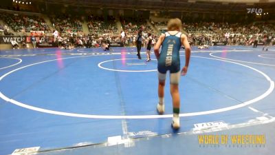 61 lbs Consi Of 16 #2 - Chicken Boyer, Hutchy Hammers (HS) vs Michael Freund, Kansas Young Guns