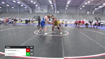 285 lbs 3rd Place - William McChesney, Quest School Of Wrestling vs Easton Fleshman, Young Guns Black