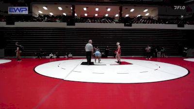 125 lbs 5th Place - Olivia Smith, Tuttle High School Girls vs Kamayolynn David, HarBer High School Girls