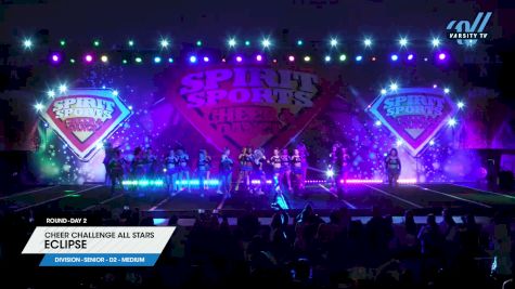 Cheer Challenge All Stars - Eclipse [2024 L3 Senior - D2 - Medium Day 2] 2024 Spirit Sports Myrtle Beach Nationals
