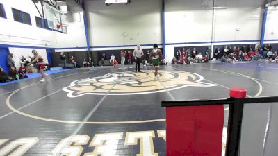 125 lbs Consi Of 4 - Robert Stone, Rhode Island College vs Cameron McMahon, Plymouth