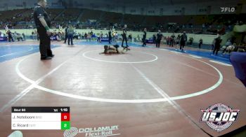 90 lbs Final - Joseph Noteboom, Bison Takedown Club vs Case Ricard, Tuttle Elite Wrestling Club