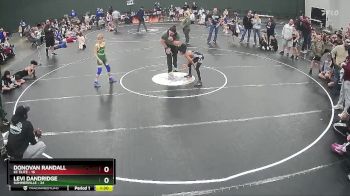 75 lbs Placement (4 Team) - Donovan Randall, KC Elite vs Levi Dandridge, Summerville