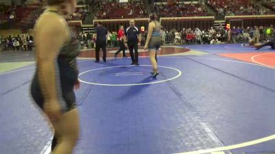 200 lbs Round 2 - Phoenix Lindseth, Team ND vs Teaka Mahlmeister, Darkhorse Wrestling Club