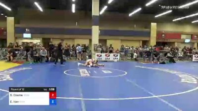 59 kg Round Of 16 - SaVannah Cosme, Sunkist Kids Wrestling Club vs Esther Han, Bruin Wrestling Club