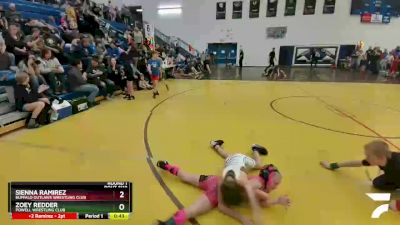 105 lbs Round 1 - Kade Enis, Thermopolis Wrestling Club vs Isaac Kosmann, Cody Wrestling Club