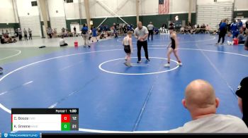 84 lbs Round 3 (8 Team) - Carter Booze, Columbus Wrestling Organization vs Kynide Greene, Midwest Destroyers