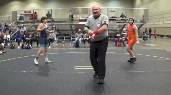 140 lbs Round 2 (6 Team) - Lyla Hensen, Ares Black vs Gavin Brown, Contenders WA Blue