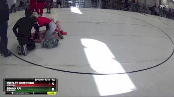 123 lbs 7th Place Match - Presley Olberding, Nebraska vs Binaya Rai, Nebraska