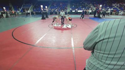 126 lbs Round Of 32 - Carter Trubiano, Keene vs Gage Muir, Haverhill