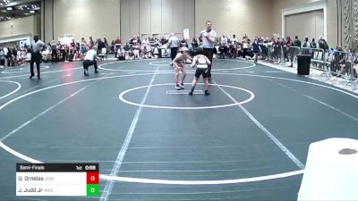 61 lbs Semifinal - Uriah Julio Ornelas, Desert Dogs WC vs Jacob Judd Jr, Aniciente TC