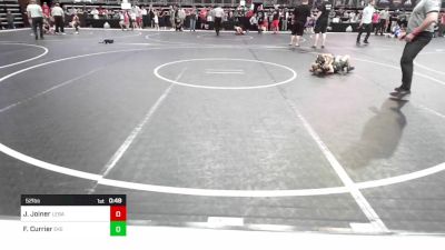 52 lbs Round Of 16 - Jett Joiner, Lebanon, MO vs Fletcher Currier, East Kansas Eagles