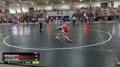 95 lbs Champ. Round 1 - Byron Whaley, Halls Wrestling vs Payne Walker, Elite Wrestling Academy