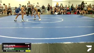 138 lbs Round 2 (4 Team) - Peter Mikedis, Savage WA White vs Peter Leventis, Team 302 Gold