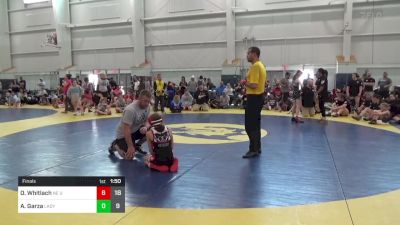 82 lbs Final - Olivia Whitlach, NE United (OH) vs Adalie Garza, Lady Pitbulls