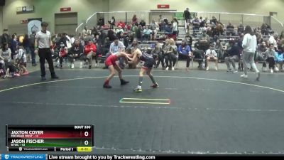 64 lbs Quarterfinal - Jason Fischer, BTWC vs Jaxton Coyer, Michigan West