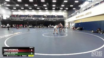 174 lbs Cons. Semi - Bing Westbrock, Santa Rosa Junior College vs Joshua Shepard, Bakersfield College