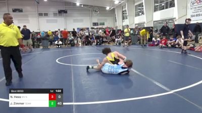 139 lbs Pools - Noah Hess, WV North Central Elite - Vengeance vs Jadon Zimmer, Team Gotcha