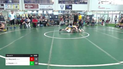 108 lbs Round 3 - Kayden Maynard, West Virginia Wild vs Jack Hayes, Olympia