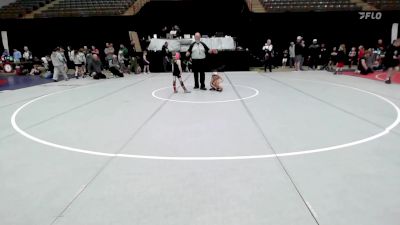 50 lbs Quarterfinal - Charlotte Casteel, Dendy Trained Wrestling vs Athena Carroll, Dragons Junior Wrestling Club