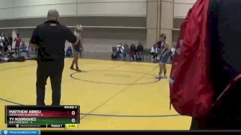 148 lbs Round 3 (6 Team) - Matthew Abreu, South Dade Gladiators vs Ty Rodriguez, Backyard Boyz