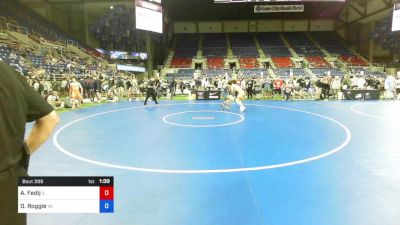 126 lbs Cons 64 #1 - Ayden Fedij, Illinois vs Drew Roggie, Virginia