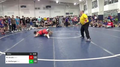 190 lbs Pools - Mason Grubb, SouthTown Savages vs Andrew Wolfanger, PA Titan Wrestling