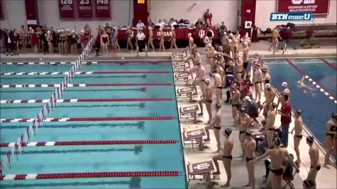 ND, CIN, at IU, Men 200 Free Relay