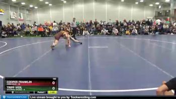 110 lbs Round 1 (6 Team) - Cooper Franklin, Iowa Gold vs Tripp Vigil, Wyoming Brown