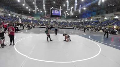 123 lbs Consolation - Eliana Garcia, South Conejos vs Marianna Carrera, Carson Middle School