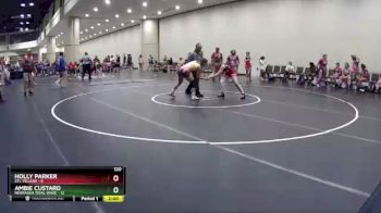 120 lbs Round 3 (10 Team) - Holly Parker, STL Yellow vs Ambie Custard, Nebraska Tidal Wave