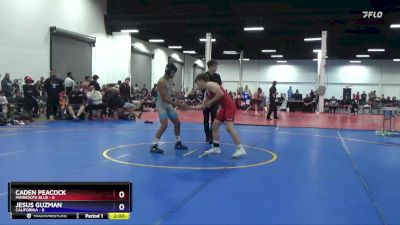 149 lbs Placement Matches (8 Team) - Caden Peacock, Minnesota Blue vs Jesus Guzman, California