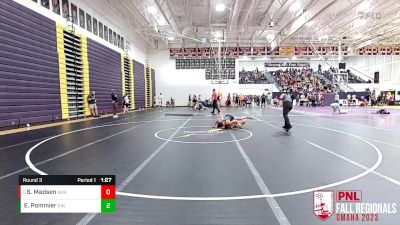 145 lbs Round 3 - Spencer Madsen, Askren Wrestling Academy vs Evan Pommier, PINnacle Wrestling