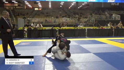 DAVID CASAREZ III vs HAYDEN SCOTT BAREFOOT 2024 Pan Jiu Jitsu IBJJF Championship