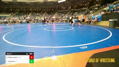 200 lbs Quarterfinal - Braylen Meeuwsen, MIGRTC vs Leland Havens, Rt Elite