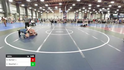 180 lbs Consi Of 16 #2 - Gavin Barker, NJ vs Cole Westfall, OH