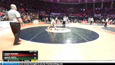 1A 138 lbs 5th Place Match - Jason Bowers, Dakota vs Brock Smith, Port Byron (Riverdale)