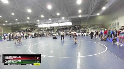 120 lbs Semifinal - Karson Shelley, Spanish Fork vs Mason Bingham, Box Elder Stingers