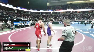 II-215 lbs Champ. Round 2 - Caden Allen, Bolivar Richburg vs Jayden Zakala, Oneonta