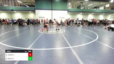 126 lbs Round Of 128 - Gabriel Jones, NC vs Ben Norris, FL