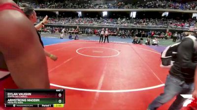 6A 285 lbs Champ. Round 1 - Armstrong Nnodim, Mesquite Horn vs Dylan Vaughn, Southlake Carroll