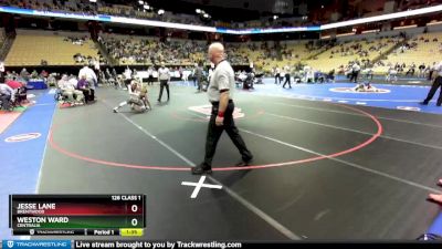 126 Class 1 lbs Semifinal - Jesse Lane, Brentwood vs Weston Ward, Centralia