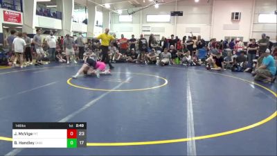 146 lbs Pools - Jacob McVige, Pit Crew vs Brandon Handley, Ohio Guts & Glory