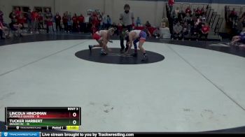 115 lbs Round 2 (4 Team) - Tucker Harbert, Dragon WC vs Lincoln Hinchman, Plainfield Quakers