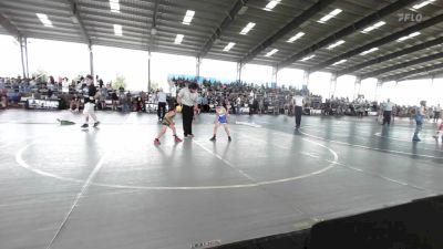 43 lbs Quarterfinal - Cyborg Marquez, Grant County Elite vs Julius Bernal, Socorro Warrior Wrestling Academy