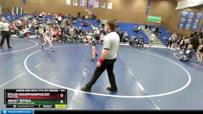 104 lbs 1st Place Match - Kylan Xoumphonphackdy, Westlake vs Grady Roybal, Cougars Wrestling Club