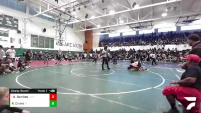 190 lbs Champ. Round 1 - Nelson Ramirez, Lakewood vs Robert Crowe, South Torrance