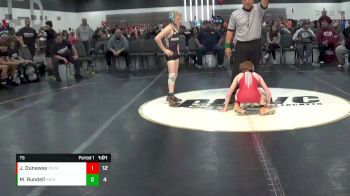 75 lbs Semis & 1st Wrestleback (8 Team) - Michael Rundell, Illinois Menace vs Jeffery Dunaway, Olympia (NY)